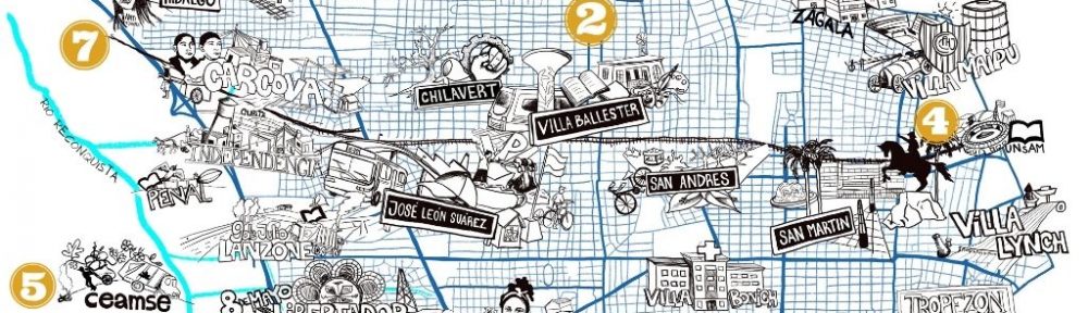 Tablero del juego Vuelta al Río Reconquista.